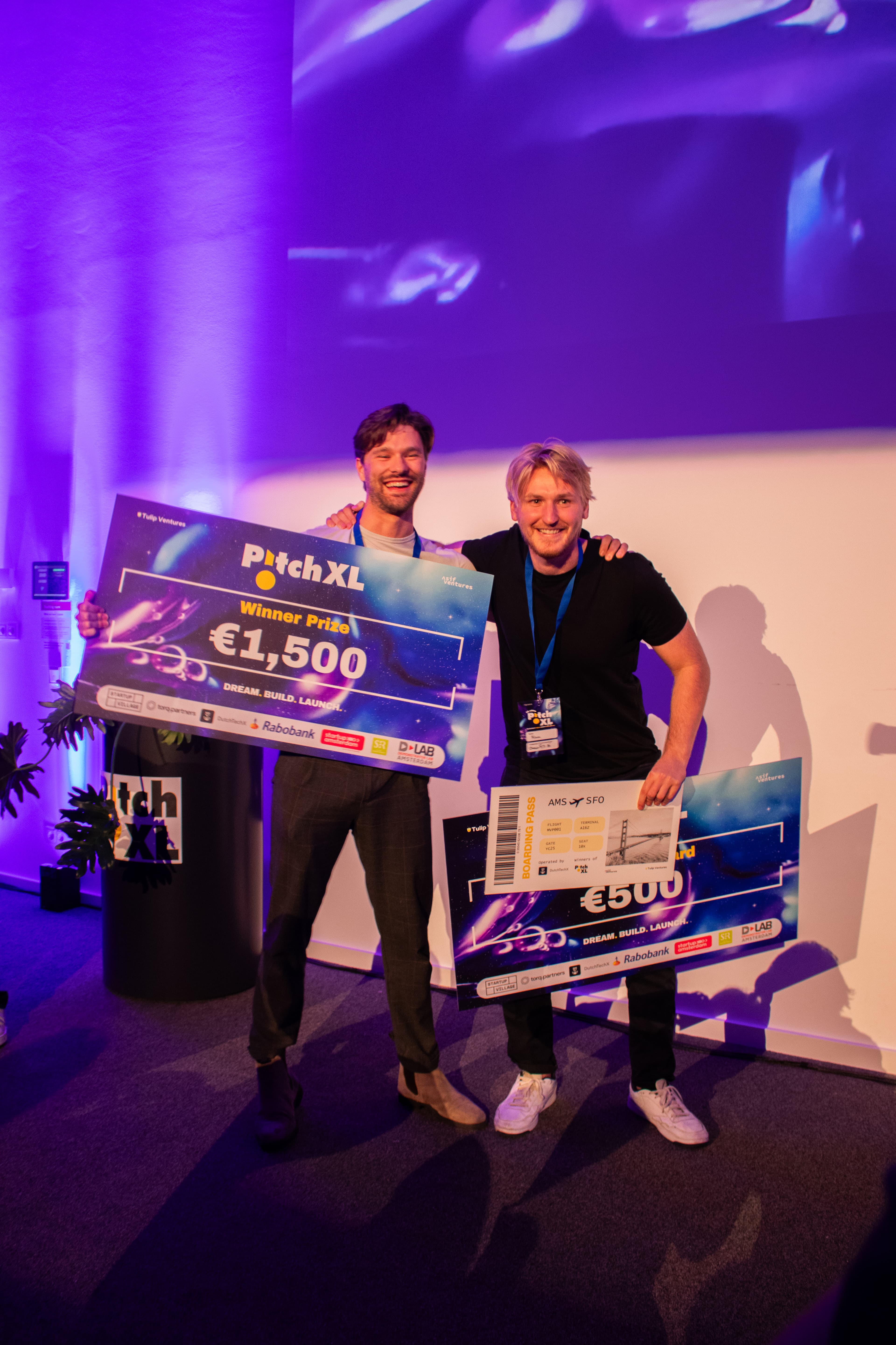 Chainfill Prize Winners at PitchXL